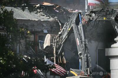 トランプ氏、ホワイトハウス改修への批判一蹴「工事の音は音楽」