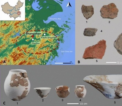 中国浙江省 1万年前の遺跡から東アジア最古の米酒醸造の証拠を発見