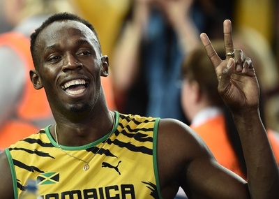 ボルト登場のジャマイカが400Mリレー決勝へ、コモンウェルスゲームズ