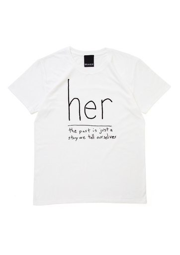 映画『her/世界で一つの彼女』と「BEAMS T」がコラボ、限定アイテム発売