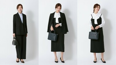 「午前は式典、午後は仕事」を1着で完結！<br />ビジネスにもオケージョン（式典）にも使える「ビジオケセットアップ」を発売