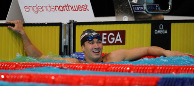 エイドリアン 世界短水路選手権2008・男子100メート自由形を制す