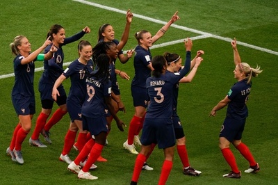 女子W杯開幕！ 開催国フランスが韓国に4発快勝