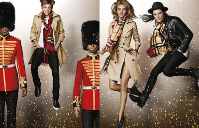 「バーバリー」クリスマスキャンペーン、豪華顔ぶれのショートフィルム公開！