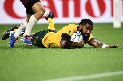 オーストラリア、ミス重ねながらもジョージアに勝利 ラグビーW杯