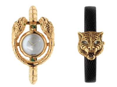 「グッチ」ゴールドのウオッチ2モデルに注目