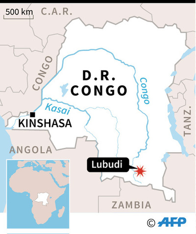 貨物列車が谷に転落・炎上、違法乗車の33人死亡か コンゴ