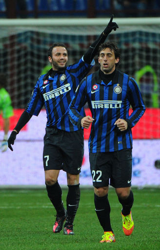 インテルが5得点奪い大勝、ラツィオは優勝争いから後退