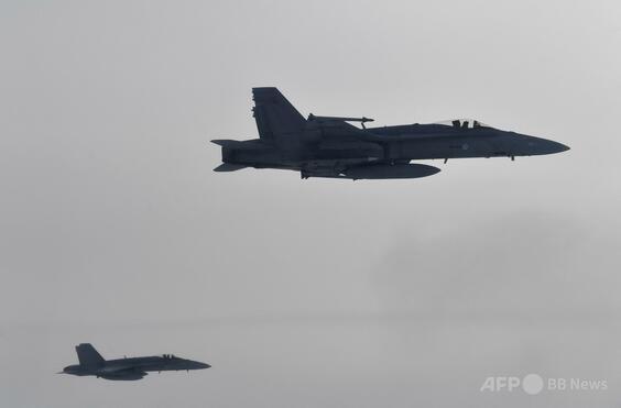 ルーマニア領空侵犯のドローン撃墜 NATO警戒任務のスペイン軍機