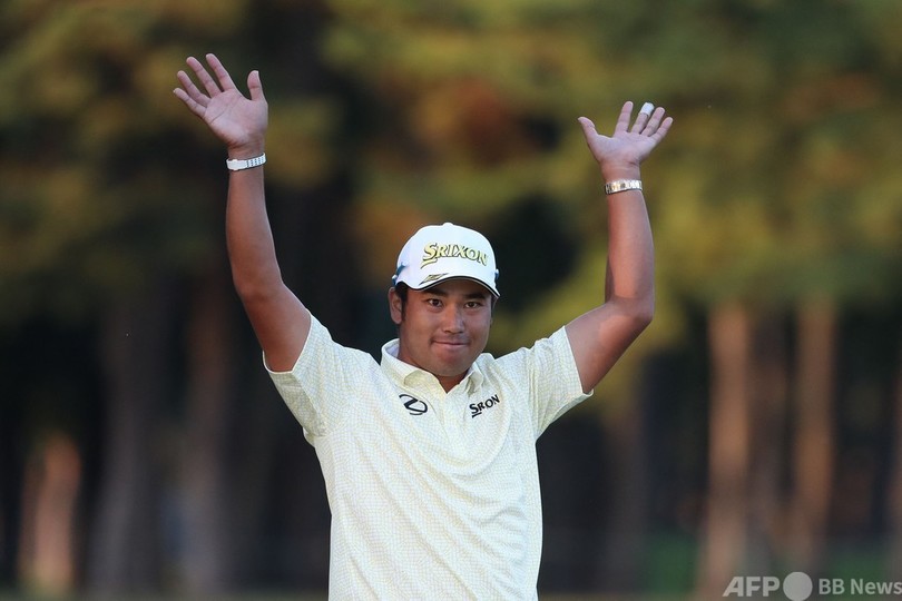 松山が母国Vで米7勝目、最後は圧巻イーグル締め ZOZO選手権