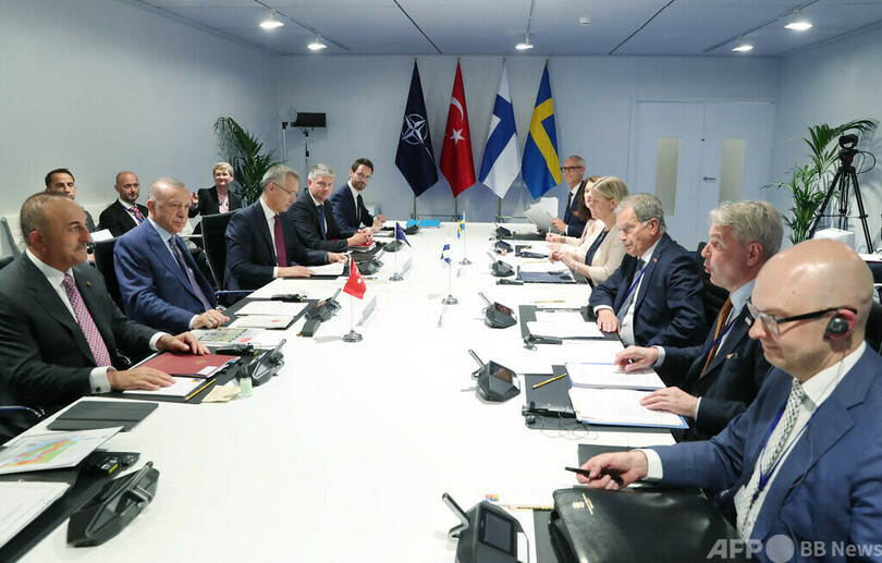 米、トルコに何も譲歩せず 北欧2国のNATO加盟めぐり