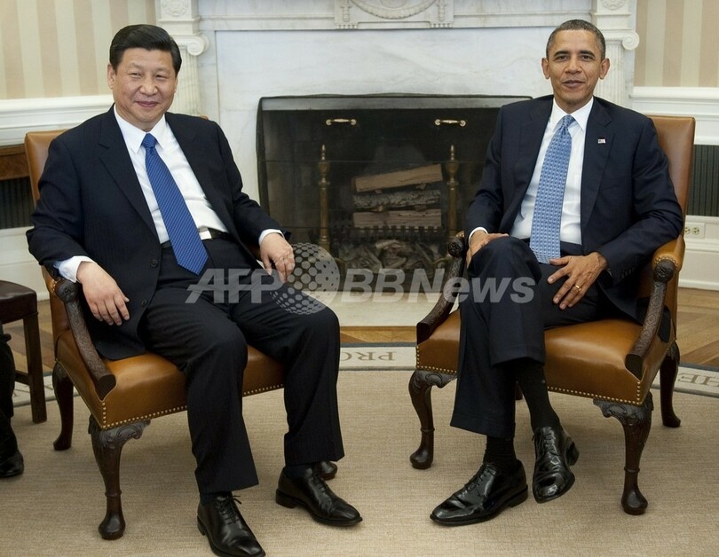 「世界共通のルール」順守を、米大統領が中国副主席と会談