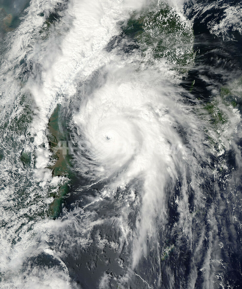 台風7号、韓国で猛威 3人死亡・13万世帯停電