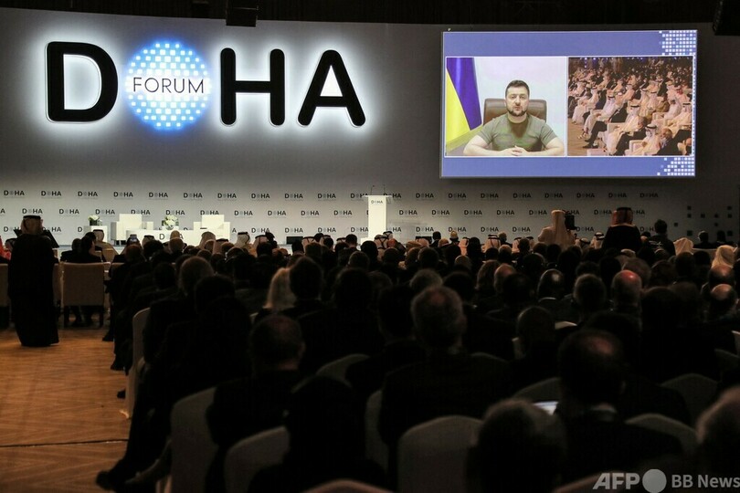 ウクライナ大統領、ロシアが核の軍拡競争を扇動