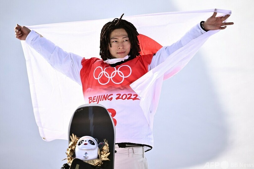 平野歩夢が金メダル スノボ男子ハーフパイプ、北京冬季五輪