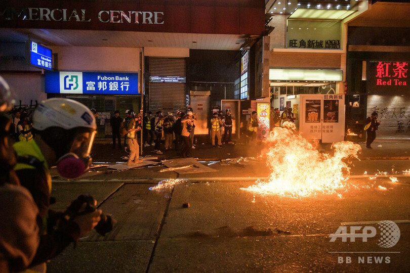 中国外相、香港デモは「純然たる暴力」 AFP独占インタビュー