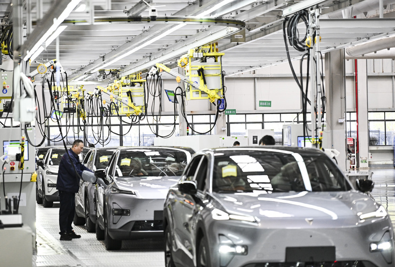 中国の新エネ車販売、2月は87・1%増