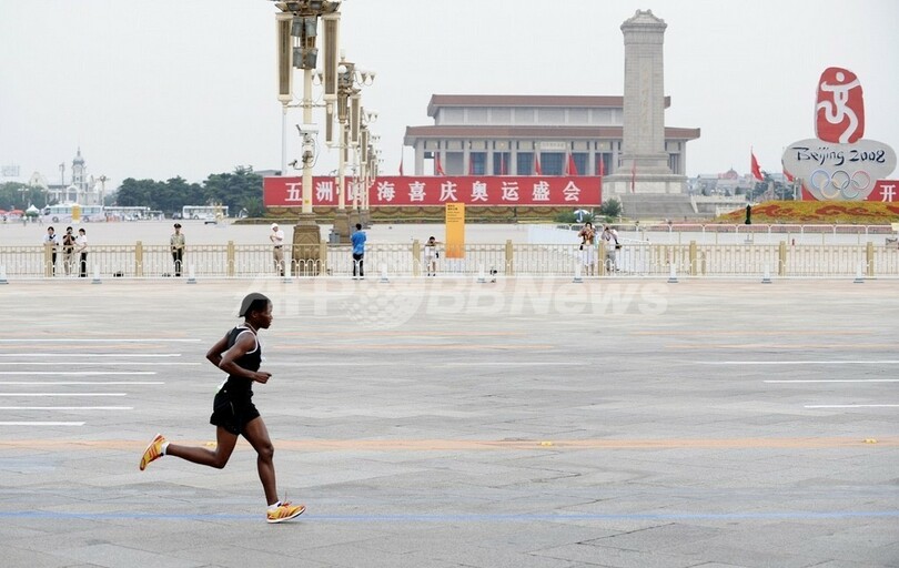トメスク 女子マラソンで金