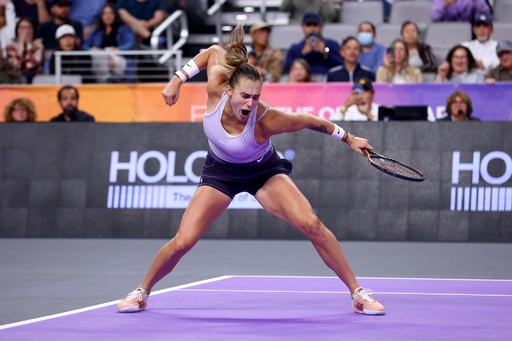 サバレンカがシフィオンテク撃破 WTAファイナルズ決勝進出 写真13枚