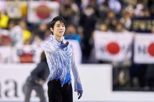 羽生がスケート・カナダSPで首位、2位に20点の大差 写真11枚 国際