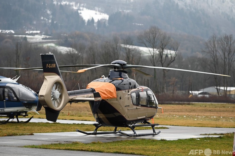 仏アルプスで訓練中の救助ヘリ墜落 5人死亡、1人重傷