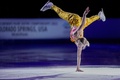 フィギュアスケート四大陸選手権、エキシビション。演技に臨む米国のアンバー・グレン（2023年2月12日撮影）。(c)Geoff Robins / AFP