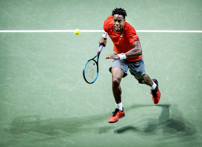 絶好調モンフィスが第3シードのチリッチ撃破、ドバイ選手権2回戦へ