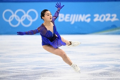坂本花織、フィギュア女子FSの演技 北京冬季五輪
