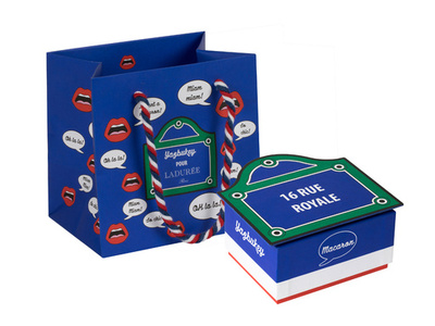 デザイナーのヤズブキーとコラボ、「ラデュレ」限定マカロンボックス