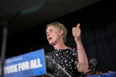 「セックス・アンド・ザ・シティ」女優ニクソンさん、米NY州知事予備選敗れる