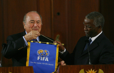 ブラッター会長 南アフリカでのW杯開催に自信