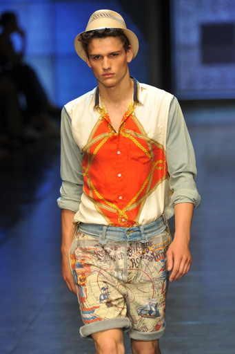 ＜12年春夏ミラノ・メンズコレクション＞D&G