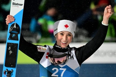 ルティトがカナダ勢初のジャンプ金、丸山4位 世界ノルディック