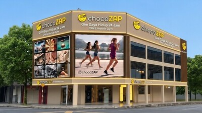 chocoZAP史上初、3フロア・約222坪の一棟丸ごと大型店舗<br />マレーシア2号店「chocoZAP SS15店」オープン<br />〜香港での成功モデルを更新し、新サービスを試行するサービスラボとして始動〜