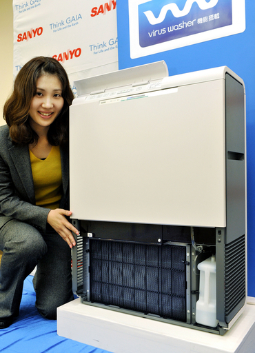 三洋、新型の業務用空気清浄機を発売へ ウイルス抑制に高い効果
