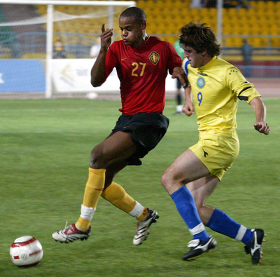 ＜サッカー 欧州選手権2008・予選＞カザフスタン ホームでベルギーと引き分ける