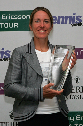 エナン 2007WTA年間最優秀選手に選出される