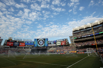 チェルシー、マンCとヤンキースタジアムで親善試合を開催