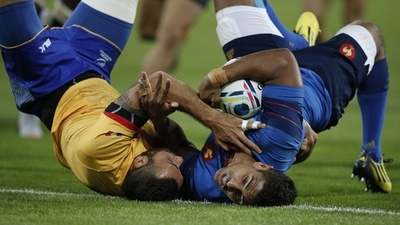 フランスが5トライを奪い2連勝、ラグビーW杯