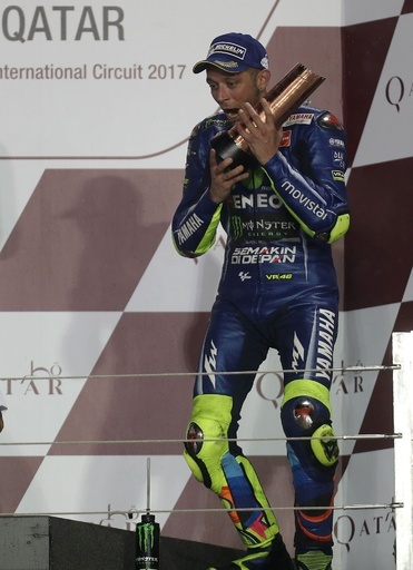 年齢を感じさせないロッシ、アルゼンチンGPでキャリア通算350戦に到達へ