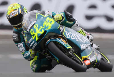 ガデア 125ccクラスで暫定ポールに