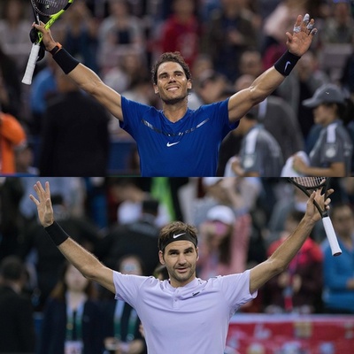 「特別」なライバル同士、ナダルとフェデラーが上海マスターズ決勝で激突