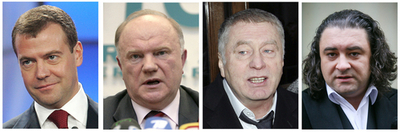 ロシア大統領選投票始まる、メドべージェフ氏の圧勝確実