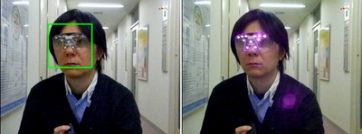 顔認識技術を不能にするゴーグル、国立情報学研究所