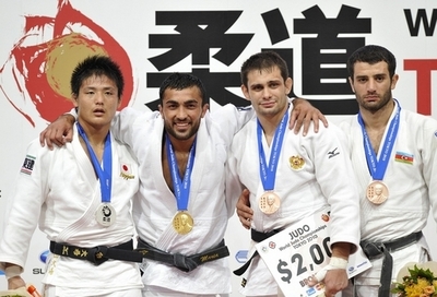 世界柔道、男子90キロ級で西山が銀