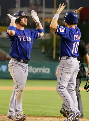 レンジャーズ エンゼルスとの接戦を制す