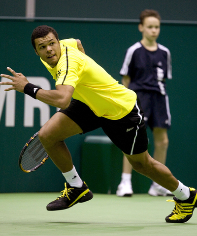 ツォンガ 1回戦でガルングを下す、ABNアムロ世界テニス