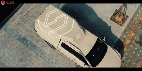 スンビDMS-3の屋根開閉型ヘリポートを通じてドローンが出動準備をしている/ビデオ＝スンビ提供(c)MONEY TODAY