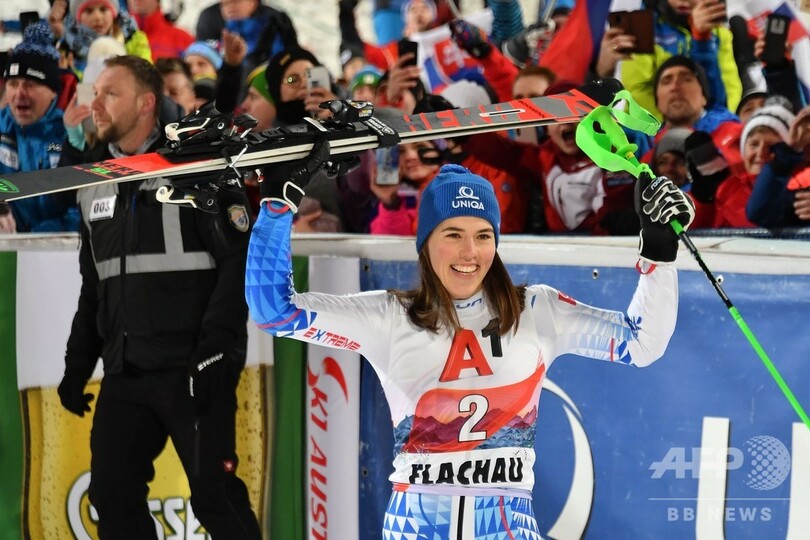 ブルホバがシフリンに連勝、回転で2大会連続優勝 アルペンW杯