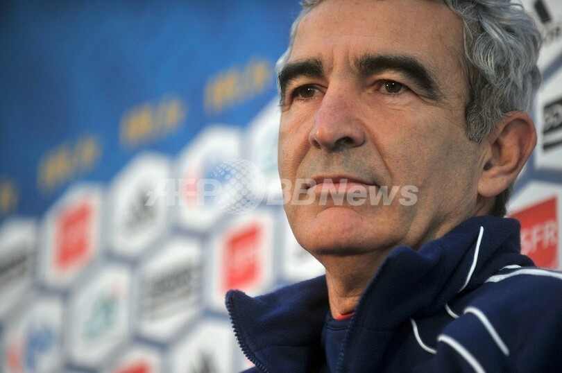 W杯フランス代表 テレビの生放送で発表